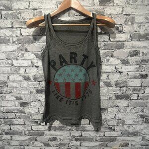 EUC L.O.L. Vintage "Party Like It's 1776" Tank Top Size S